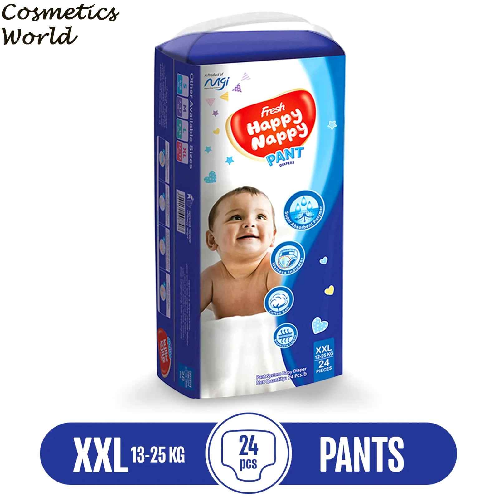 ফ্রেশ হ্যাপি ন্যাপি প্যান্ট ডায়াপার-XXL