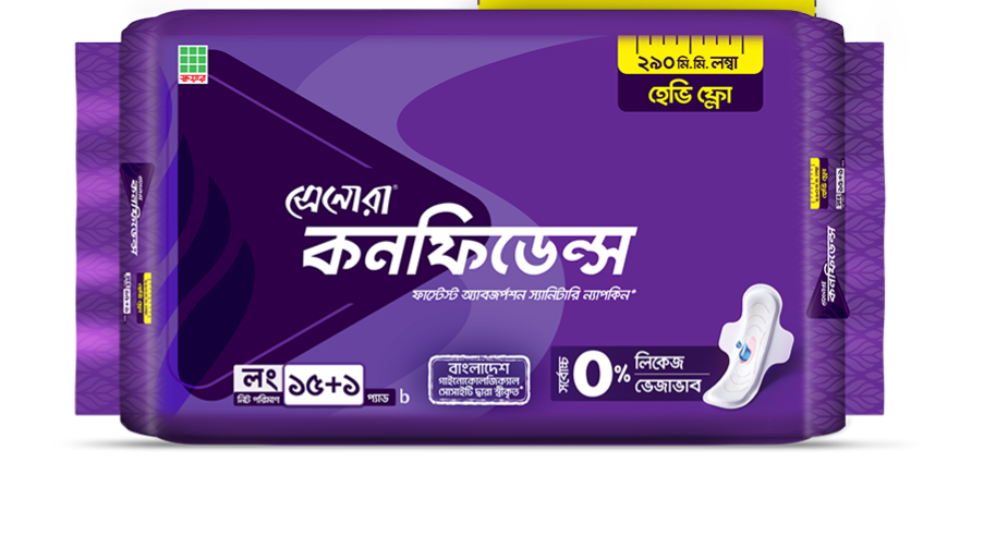 সেনোরা কনফিডেন্স হেভি ফ্লো-১৬ প্যাড