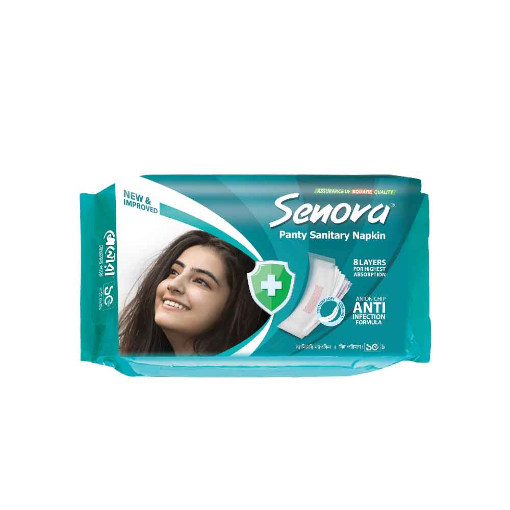 সেনোরা স্যানিটারি ন্যাপকিন (প্যান্টি)-১০ প্যাড