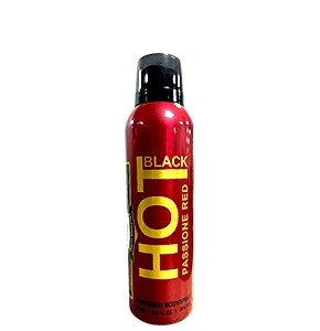 Hot Black Passione Red Perfumed Body Spray - 200ml