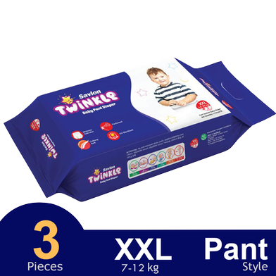টুইংকেল বেবি প্যান্ট ডায়াপার-XXL-৩ পিস