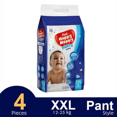 হ্যাপি ন্যাপি বেবি প্যান্ট ডায়াপার-XXL-৪ পিস