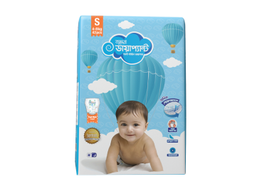 বসুন্ধরা বেবি প্যান্ট ডায়াপার-S-৫ পিস