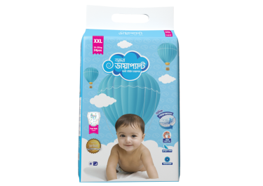 বসুন্ধরা বেবি প্যান্ট ডায়াপার-XXL-৪ পিস