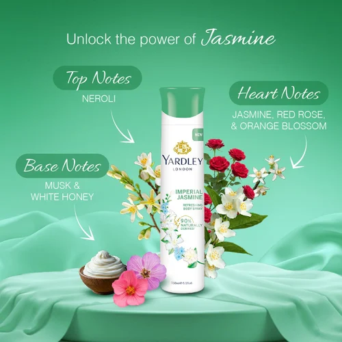 Yardley Body Spray FOR WOMEN-150ml