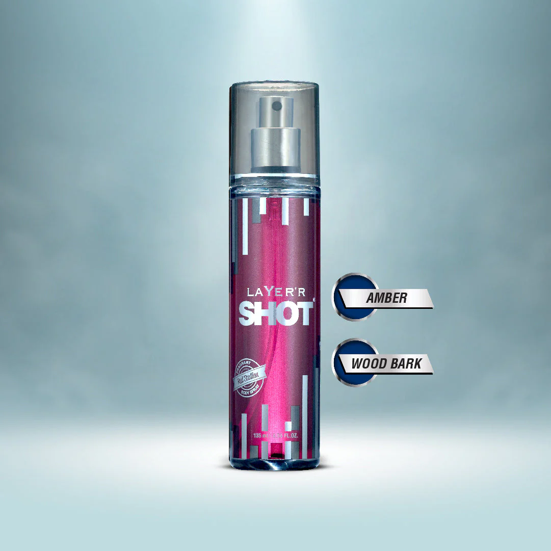Layer'r Shot Deodorant Body Spray-135ml