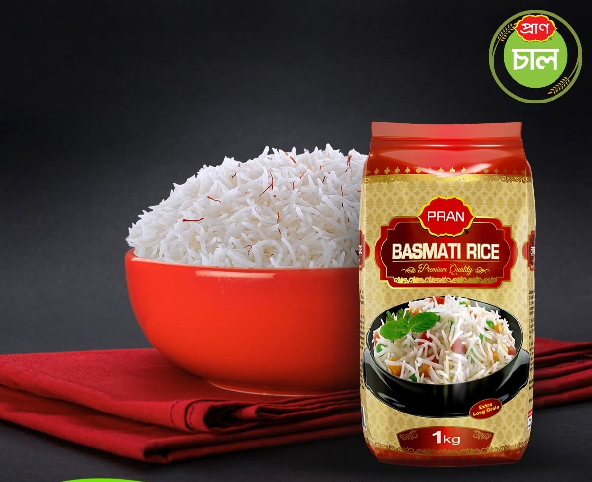 প্রাণ বাসমতী চাল-১কেজি