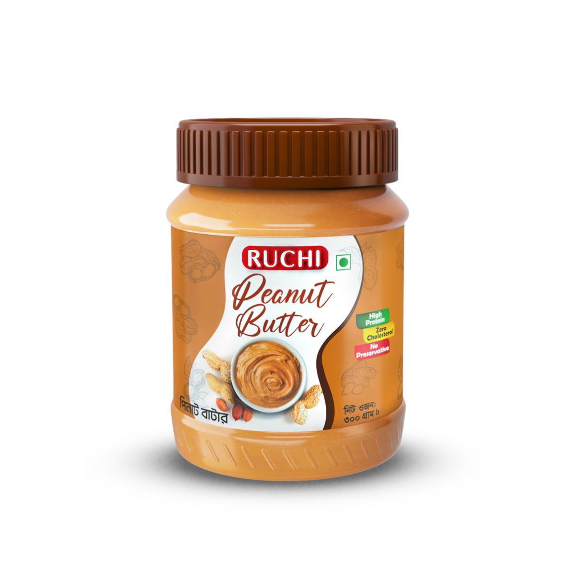 রুচি পিনাট বাটার চকলেট-৩০০ গ্রাম