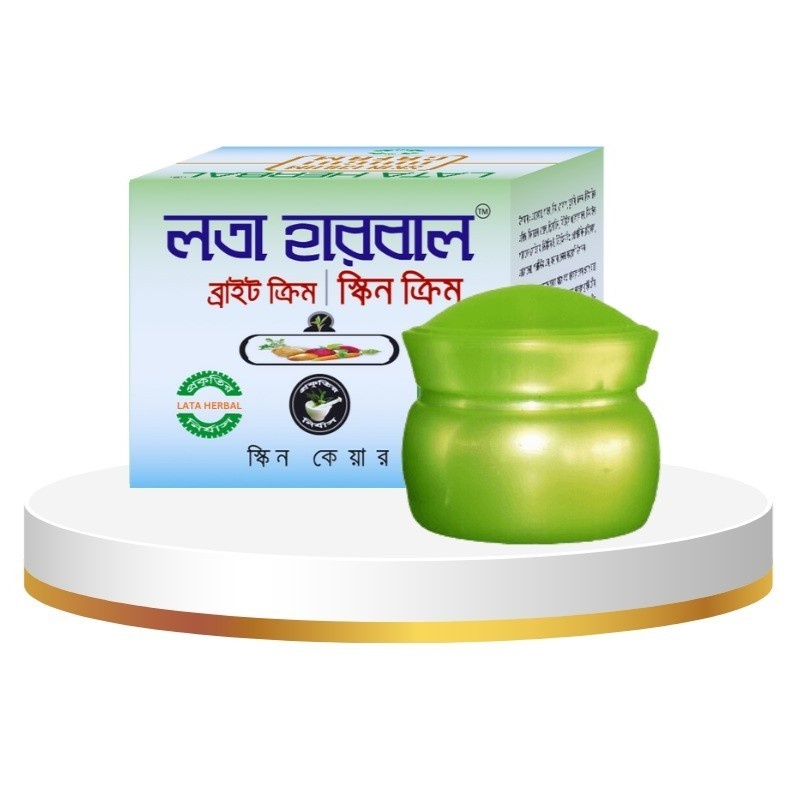 লতা হারবাল স্কীন ব্রাইট ক্রীম-১২গ্রাম