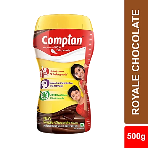 কমপ্ল্যান চকলেট জার ৫০০ গ্রাম