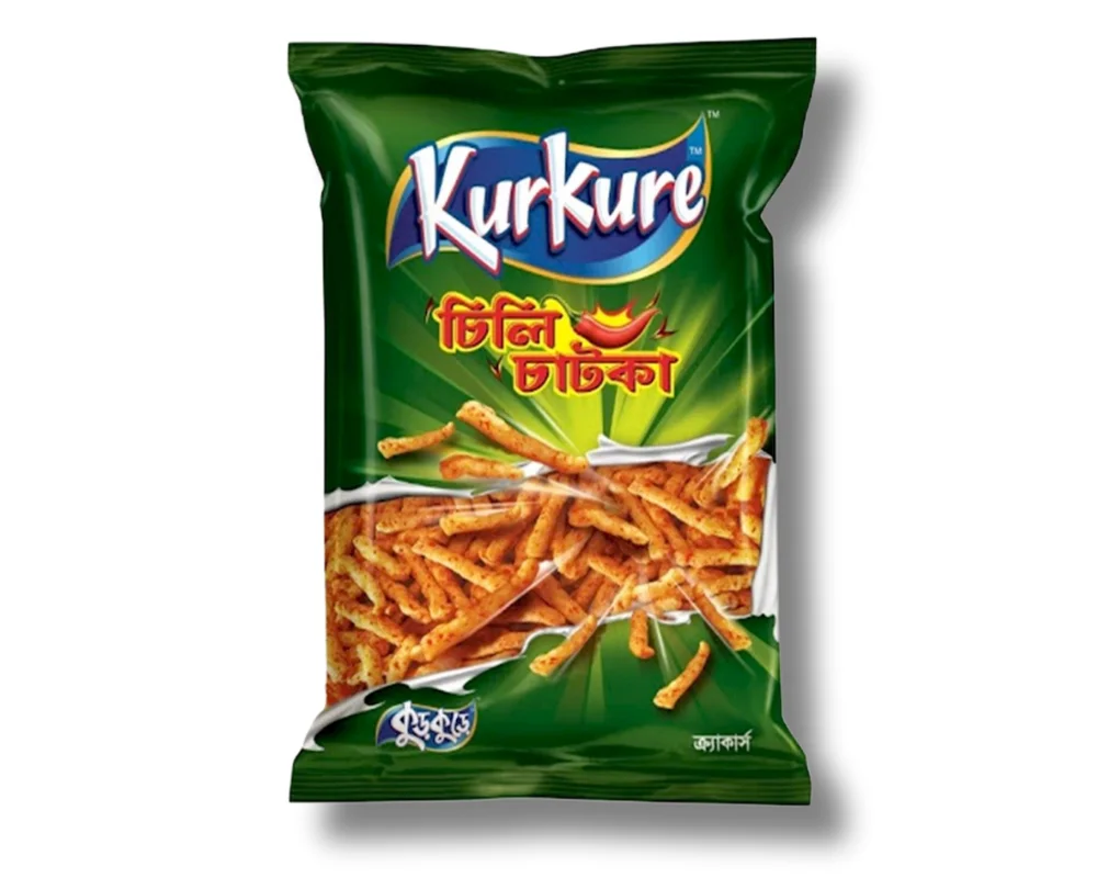 কুড়কুড়ে চিলি চাটকা চিপস্ ৬০ গ্রাম