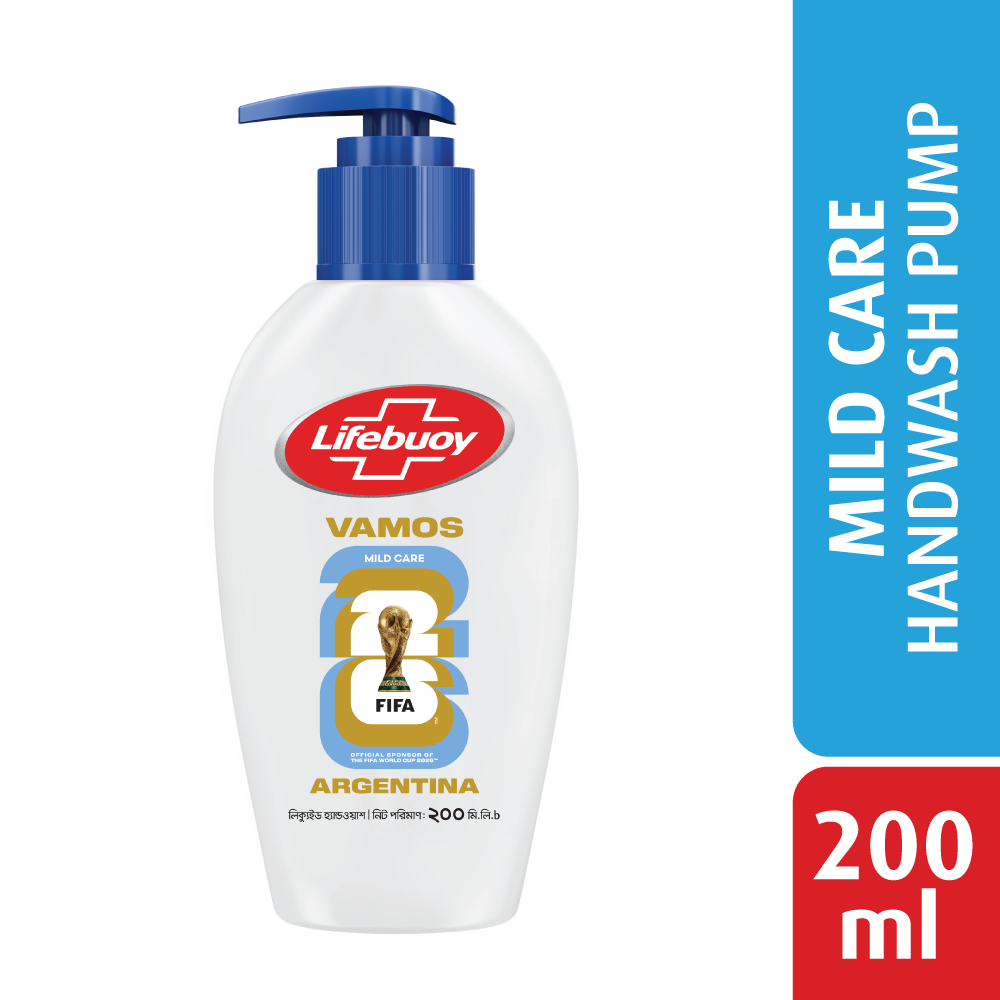 লাইফবয় হ্যান্ডওয়াশ পাম্প ( Mild Care ) -২০০ গ্রাম