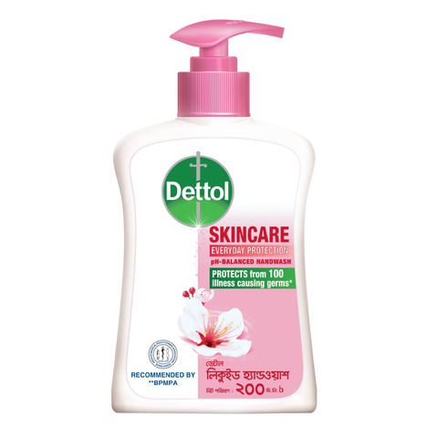 ডেটল হ্যান্ডওয়াশ পাম্প ( SKINCARE ) -২০০ মিলি