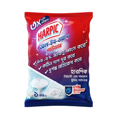 হারপিক টোটাল পাউডার-১০০০গ্রাম