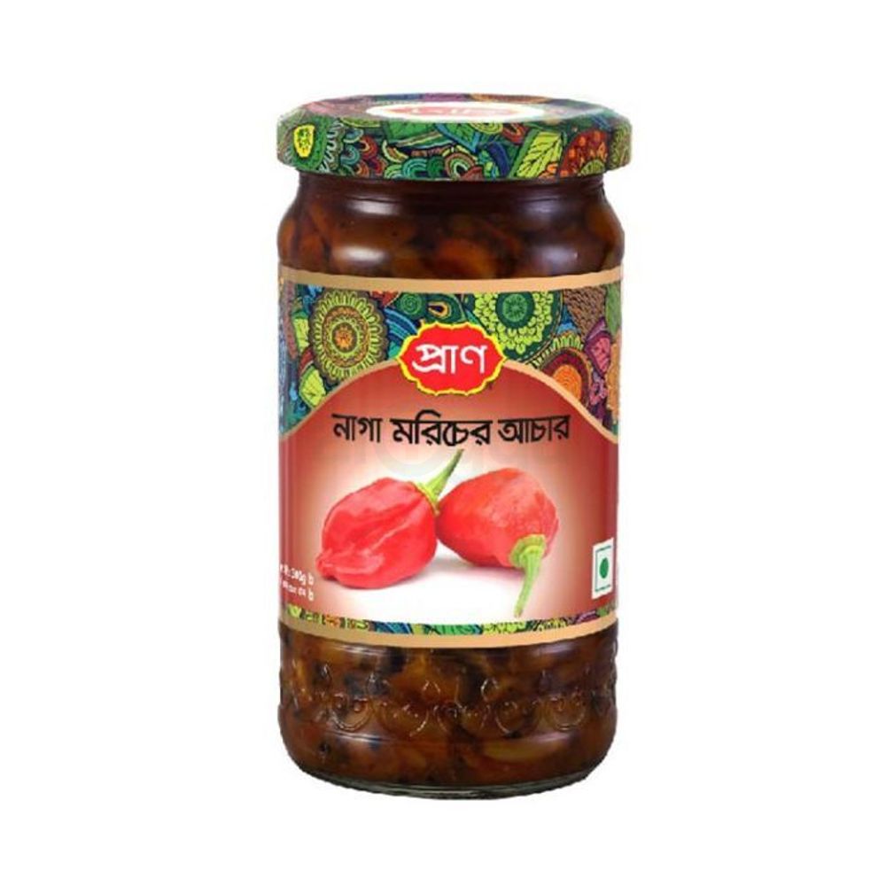 	প্রাণ নাগা মরিচের আচার-৩০০গ্রাম