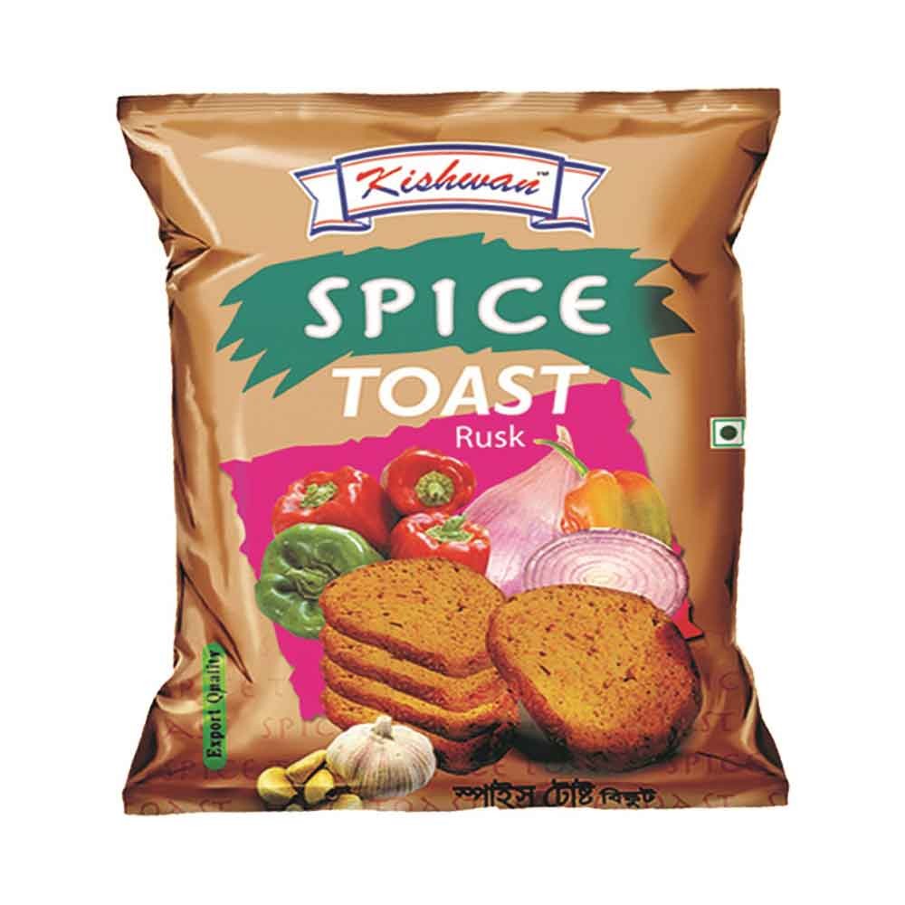 কিষোয়ান স্পাইসি টোষ্ট বিস্কুট-১৪০ গ্রাম