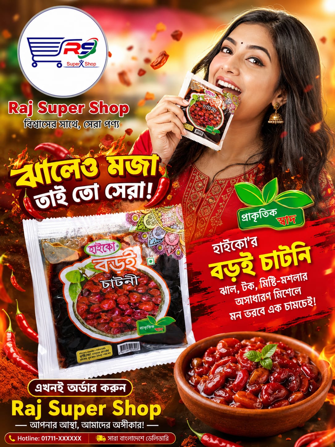 হাইকো বড়ই চাটনী-৩৫ গ্রাম