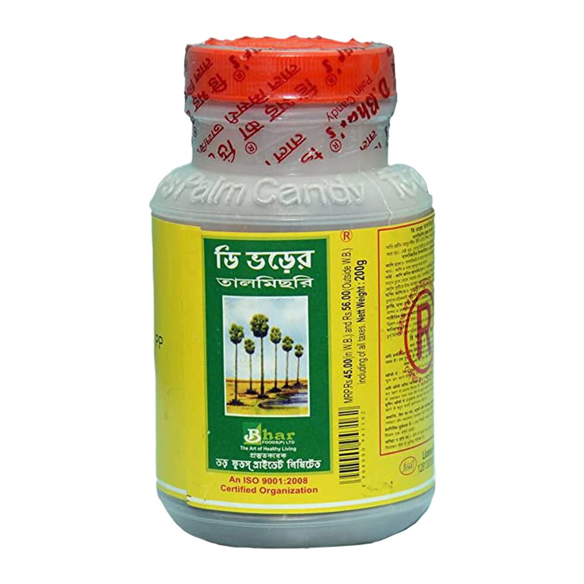 ডি ভড়ের তালমিছরি-২০০ গ্রাম
