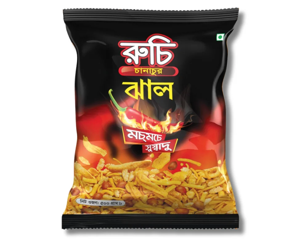 রুচি চানাচুর (ঝাল)-৫০০ গ্রাম