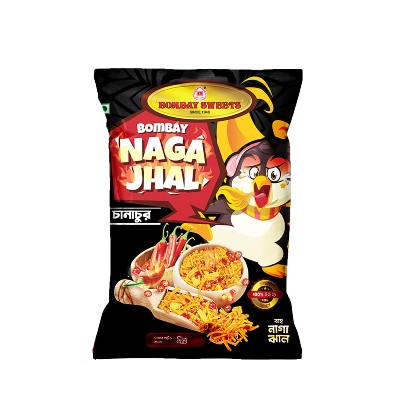 বম্বে নাগা ঝাল চানাচুর-১৫০ গ্রাম