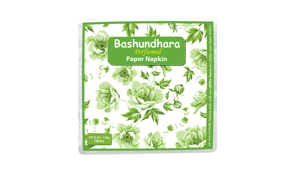 বসুন্ধরা ন্যাপকিন টিস্যু-১০০ পিস