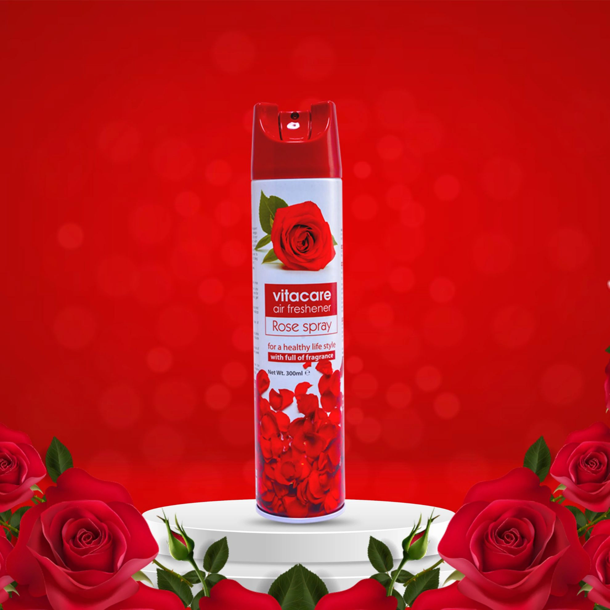 ভিটাকেয়ার এয়ার স্প্রে { Rose Spray } -৩০০ মিলি