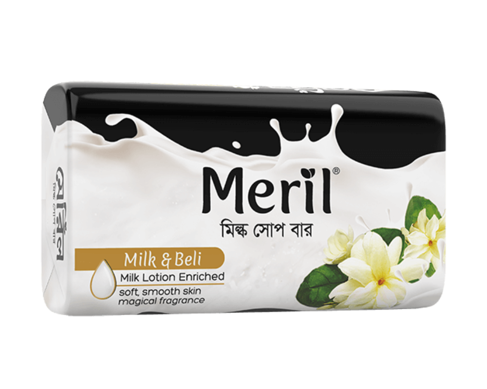 মেরিল মিল্ক সোপ বার-১০০ গ্রাম