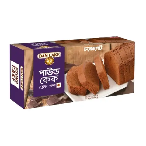 ডেন চকলেট পাউন্ড কেক-২২০গ্রাম