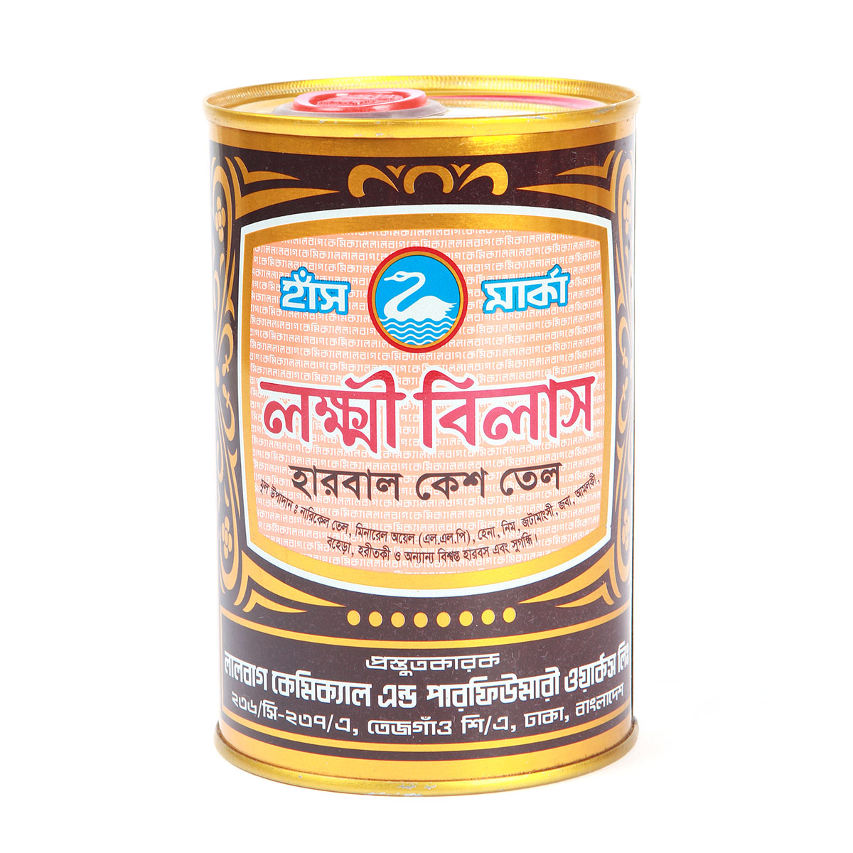 লক্ষ্ণীবিলাস হারবাল কেশ তেল(টিন)-৩৫০ মিলি